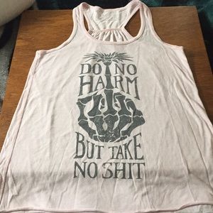 Do no harm - take no shit tank top